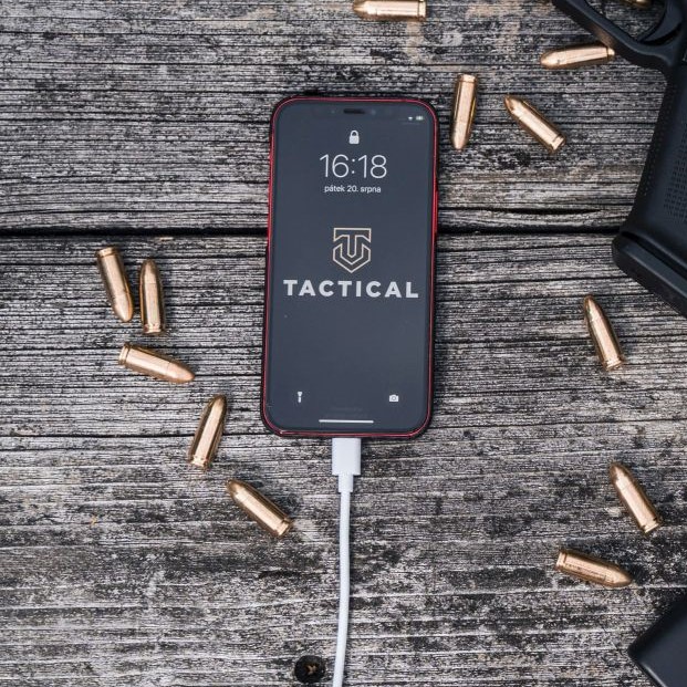Tactical Smooth Thread câble USB-C/USB-C - 1m - Noir