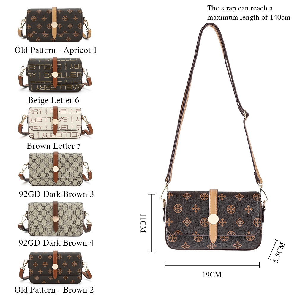Sac à main Baellerry UR-36043 - Marron