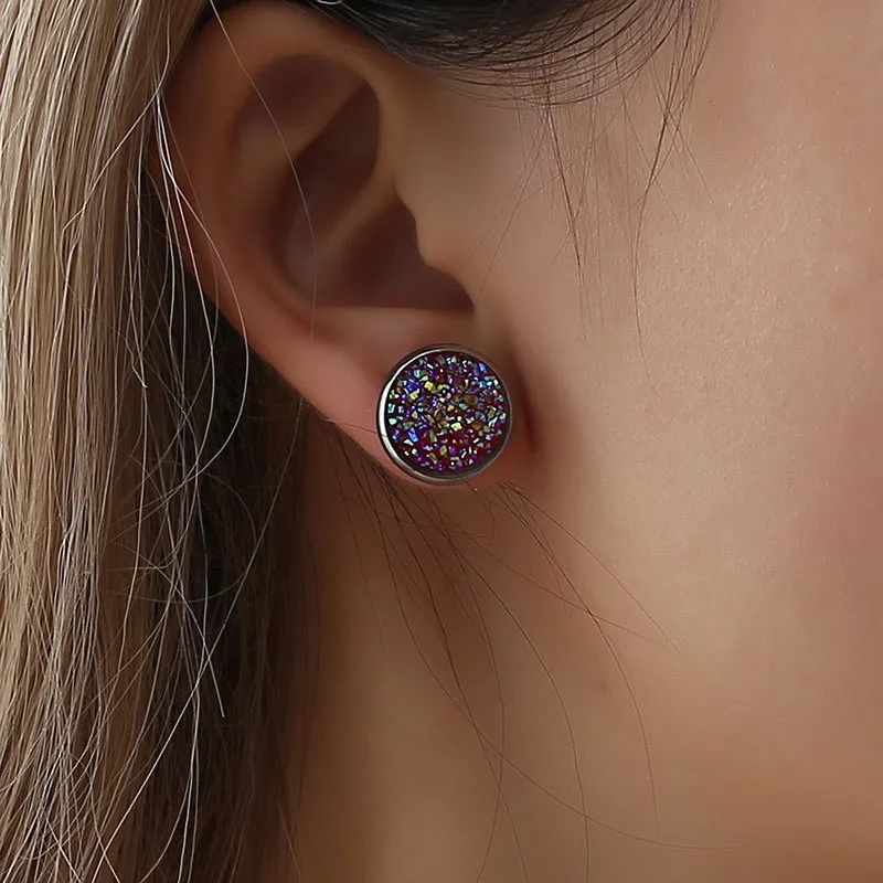 Boucles d'oreilles VI-28274 - Bleue