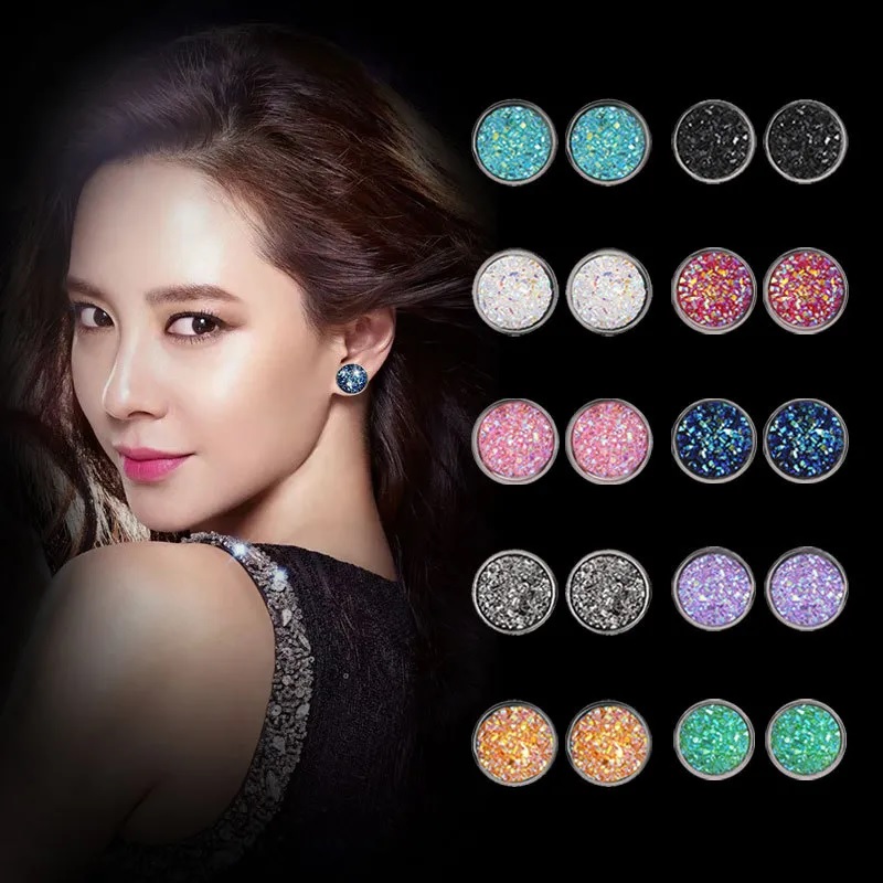 Boucles d'oreilles VI-28274 - Bleue