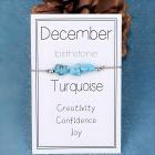 Décembre / Turquoise