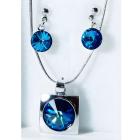 Argent / Bleu