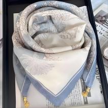Foulard TM-38922 - Bleu / Blanc