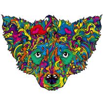 Puzzle en bois - Poodle / L