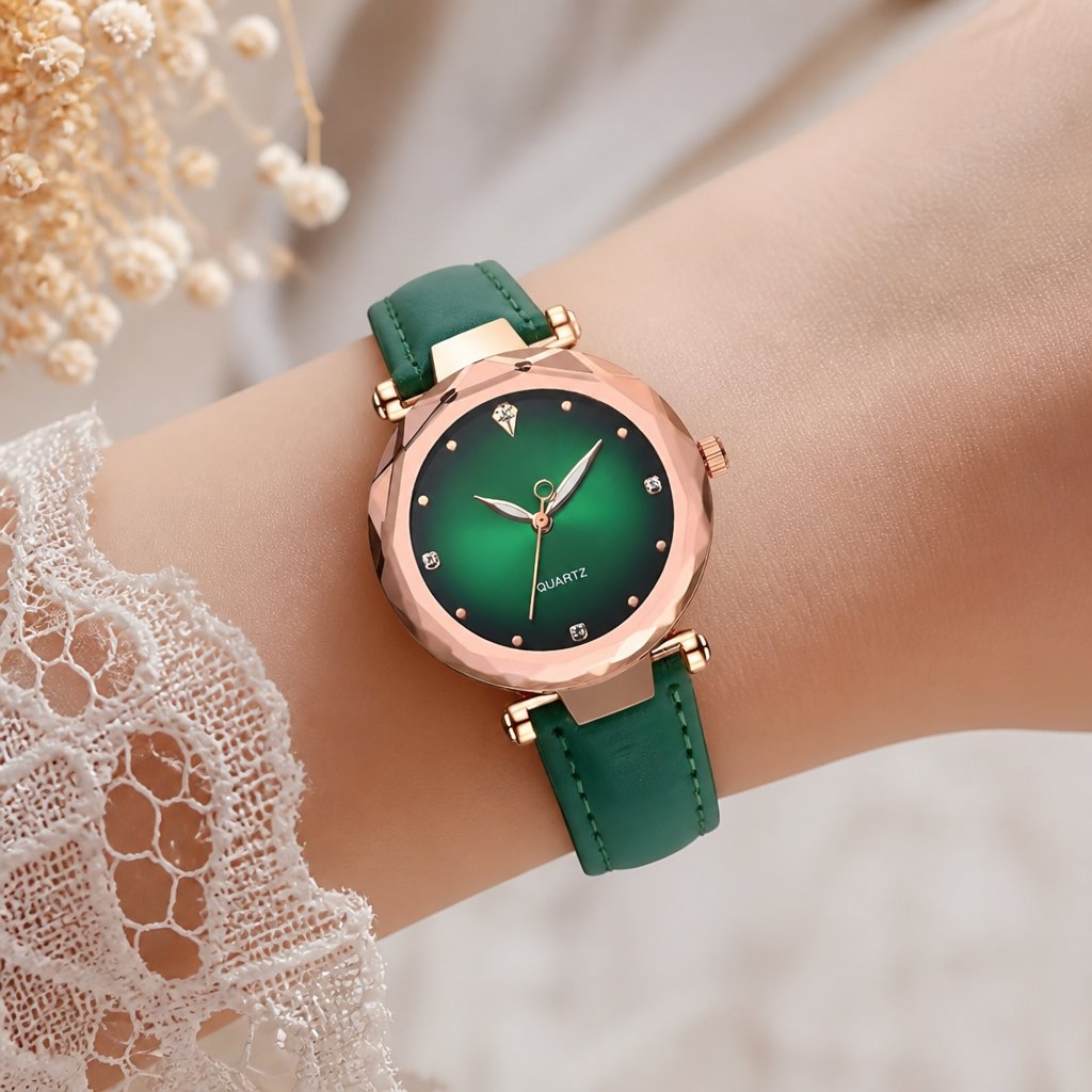 Montre SU-14743 - Verte
