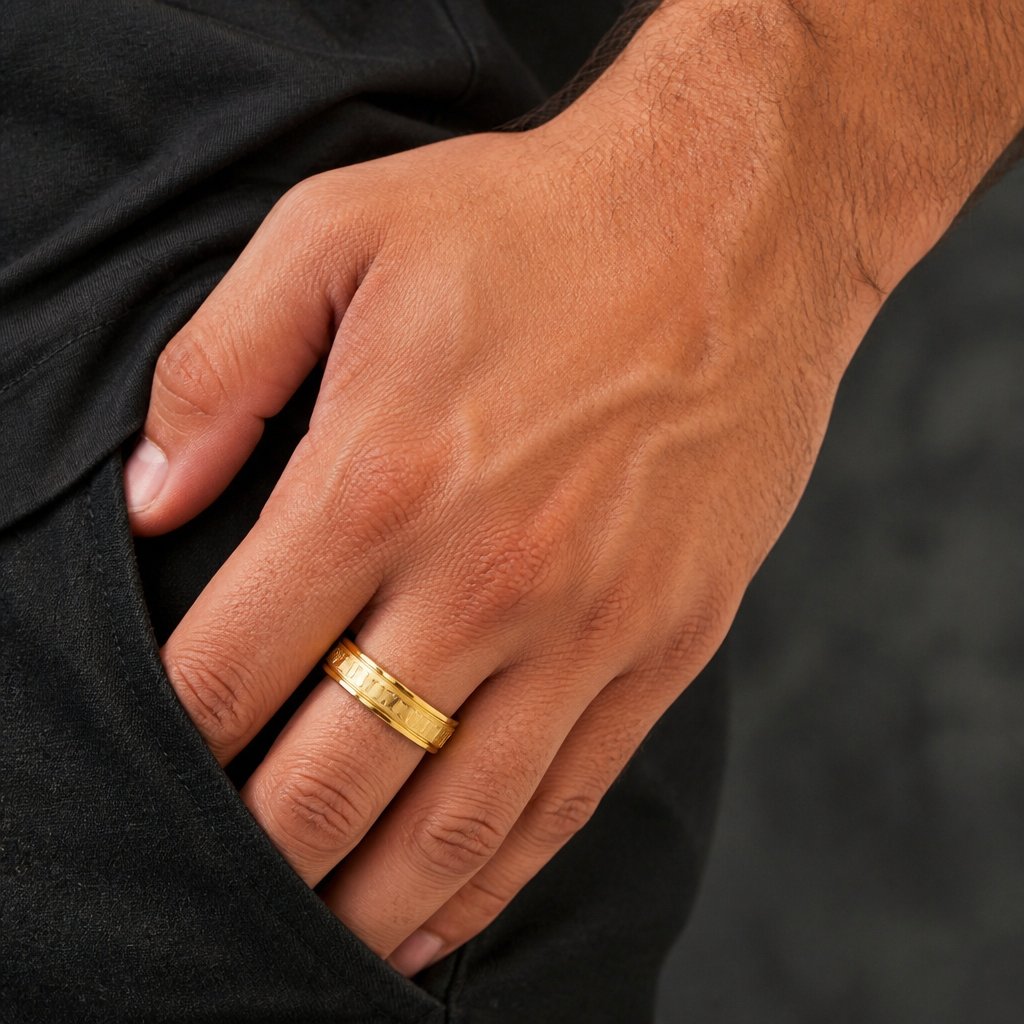 Bague XA-17071 - Or / 57mm