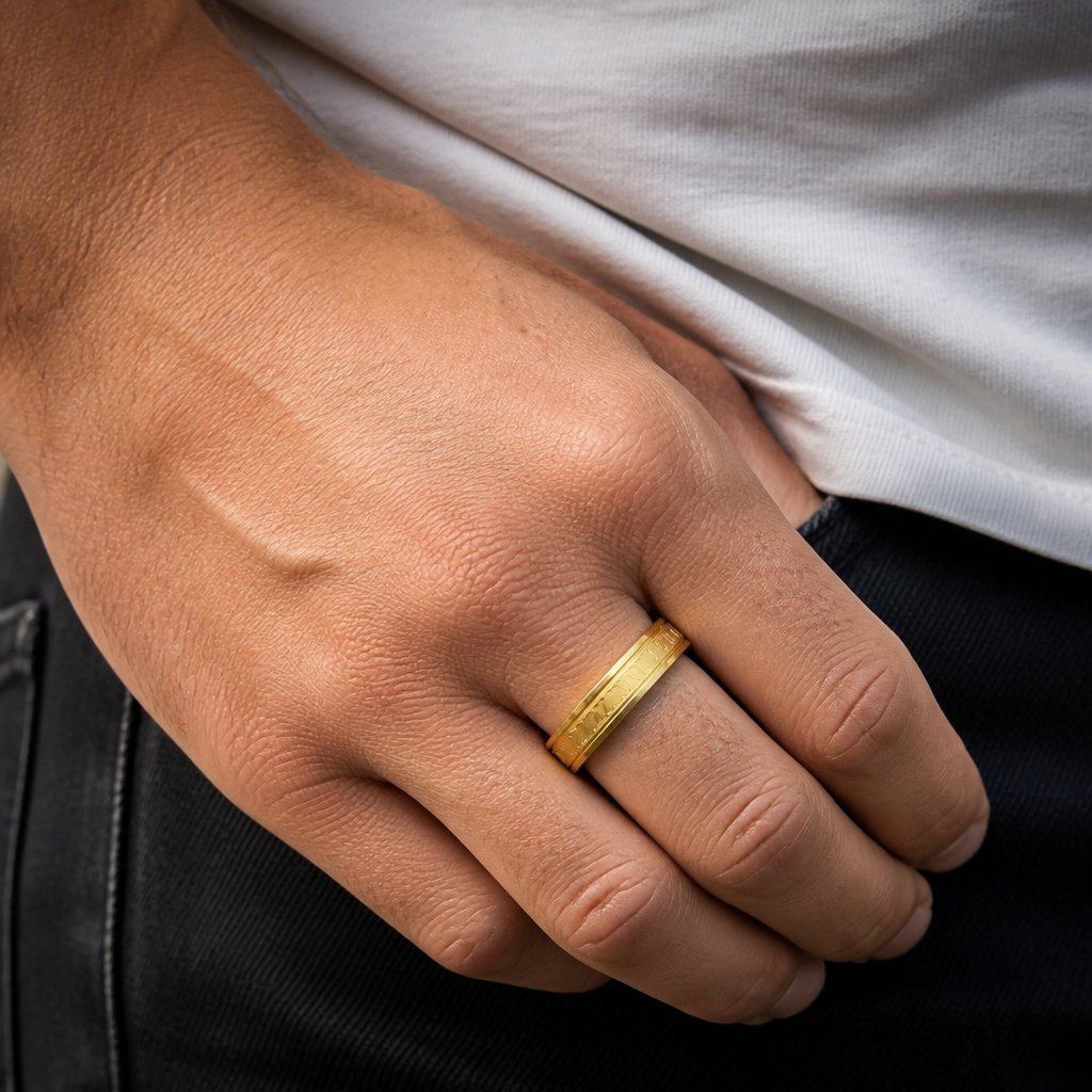 Bague XA-17072 - Doré / 59mm