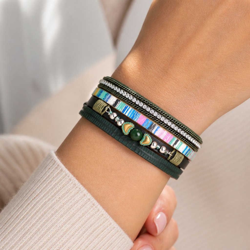 Bracelet SA-18319 - Vert