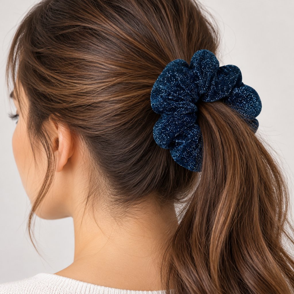 Élastique à cheveux GL-19004 - Bleu