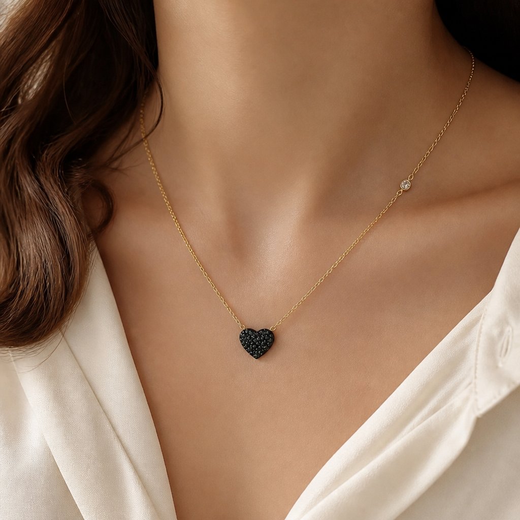 Collier ZU-20686 - Or / Noir