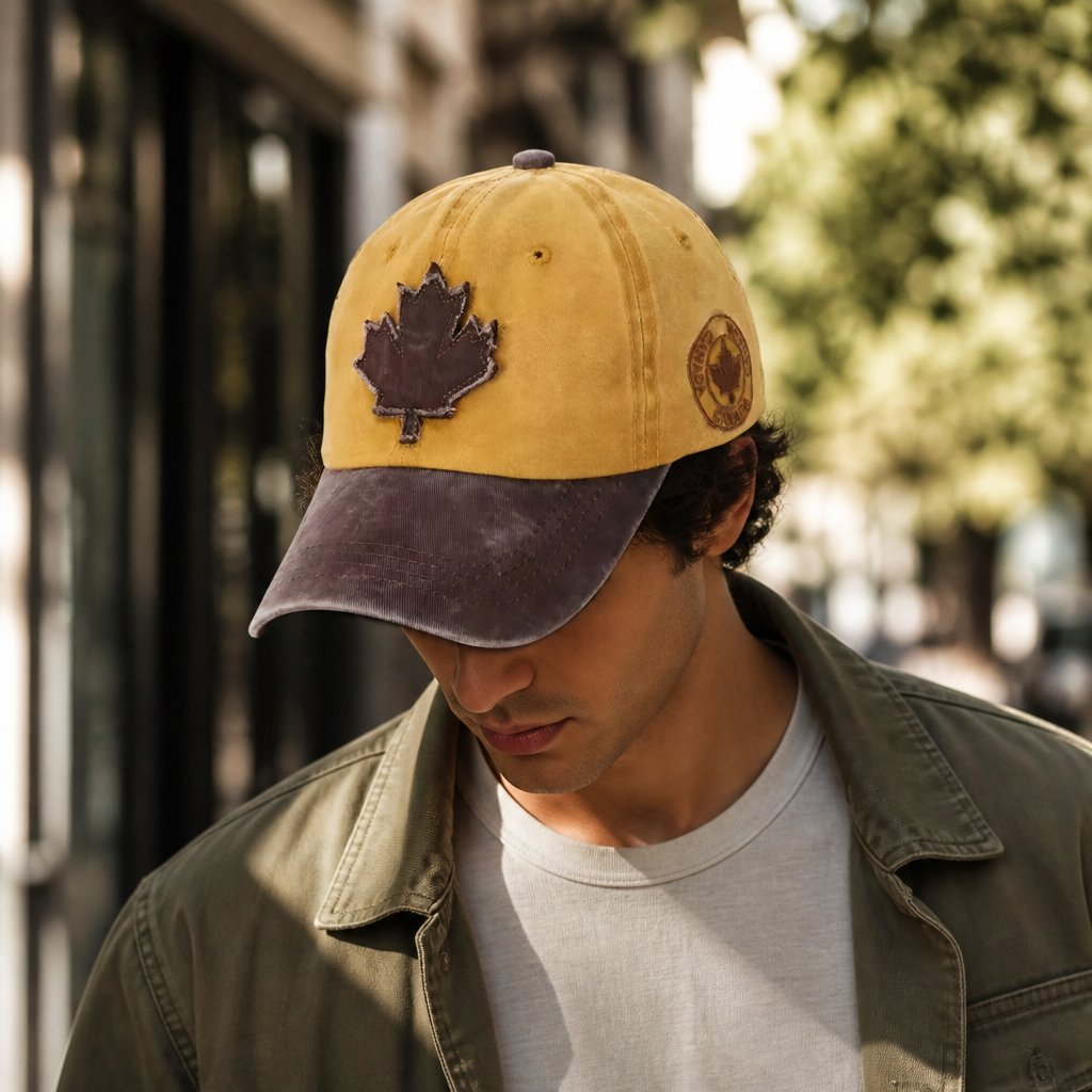 Casquette CA-23291 - Jaune / Marron