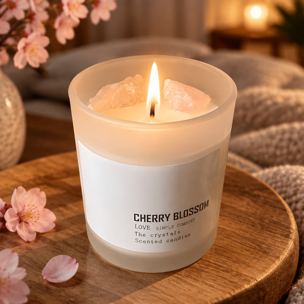 Bougie parfumée - Fleur de cerisier
