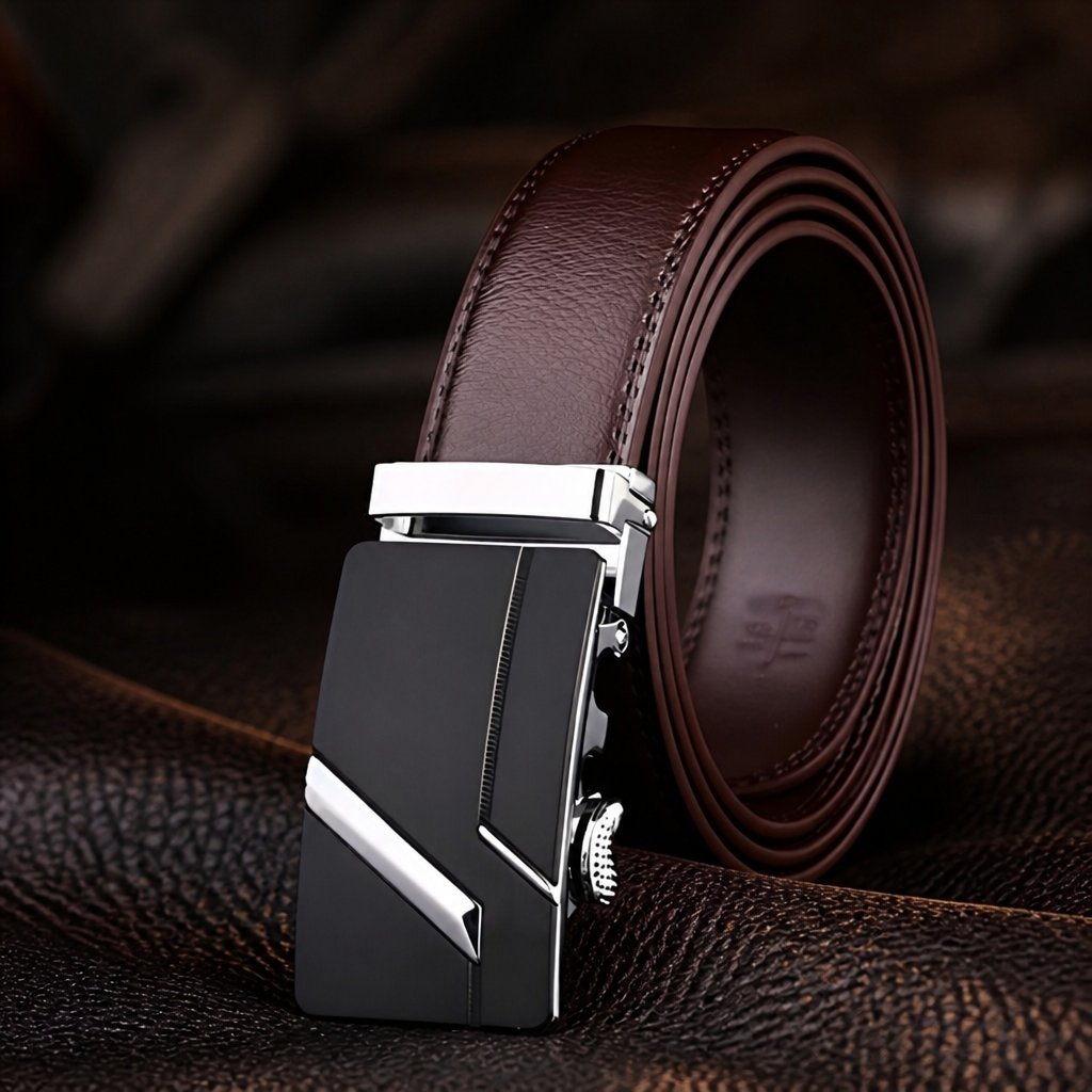 Ceinture BO-4023 - Marron / Argenté
